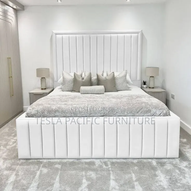 Luxury 6by6 Modern Bed With High Quality Materials. Free Delivery