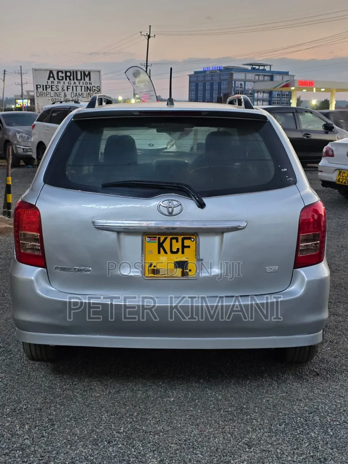 Toyota Corolla Fielder 2008 Silver