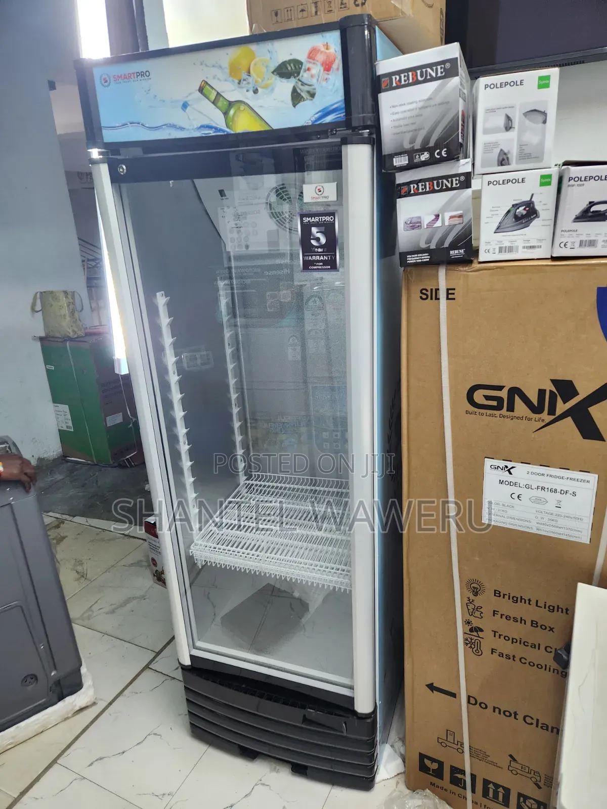 Glass Door Display Fridge