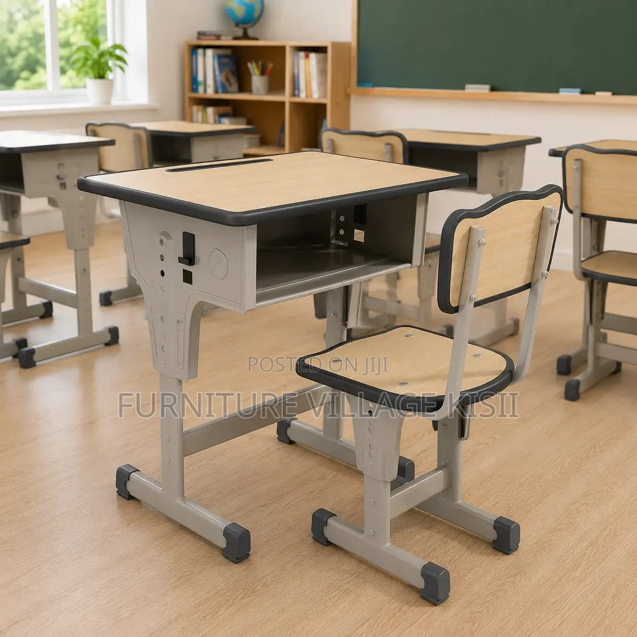 Kids Furniture , Adjustable Kids Desk and Chair