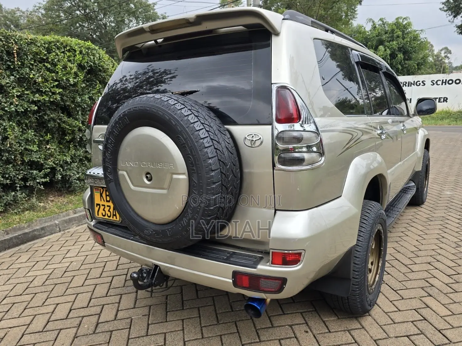 Toyota Land Cruiser Prado 2005 Gold