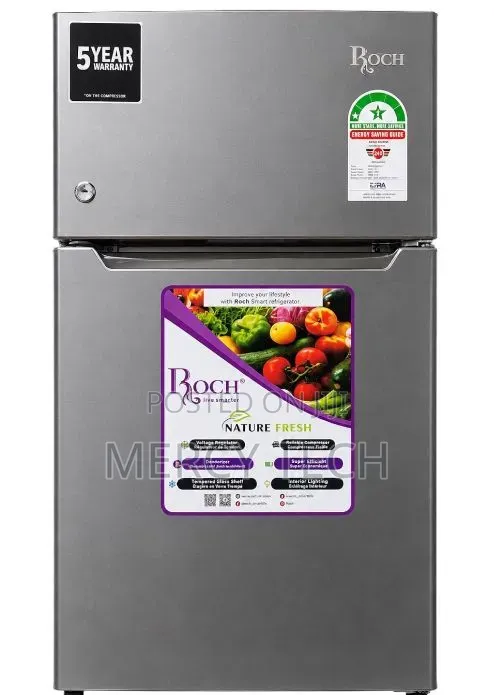 Roch RFR-140 DT-1 Double Door Fridge (112L)