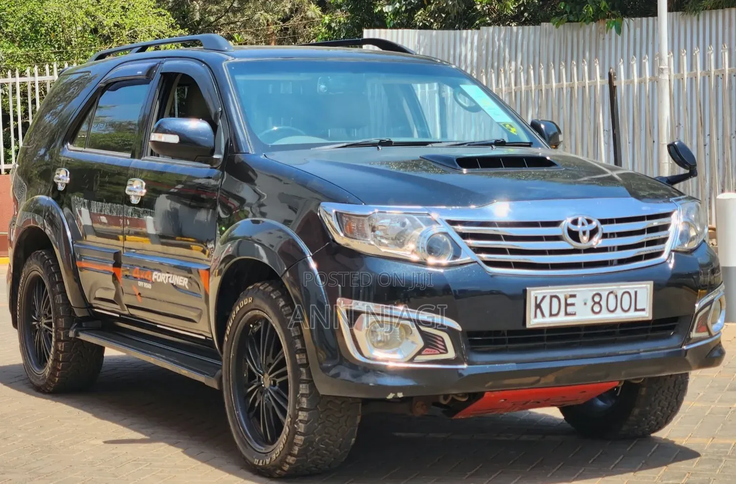 Toyota Fortuner 3.0 D AWD 2014 Black