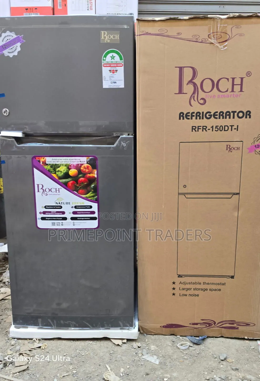 ROCH 150DT 2-Door Refrigerator – Convenient Home Cooling