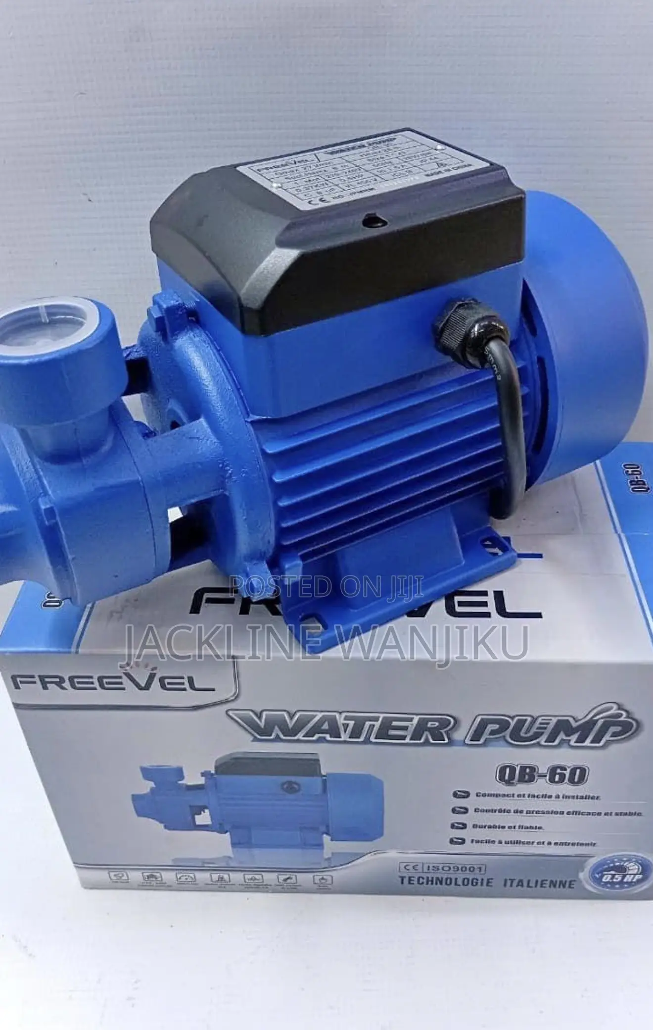 New 0.5hp Freevel Booster Pump Machine/ Water Pump 0.5hp