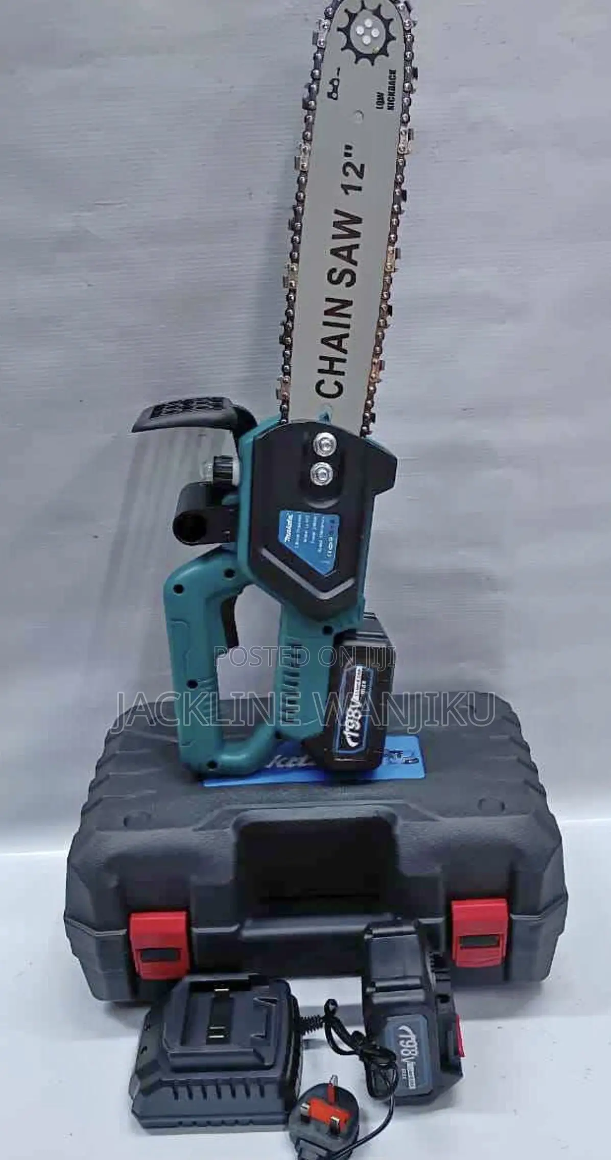 Makita Cordless Chainsaw 12' 198V: Rechargeable Powersaw Machine