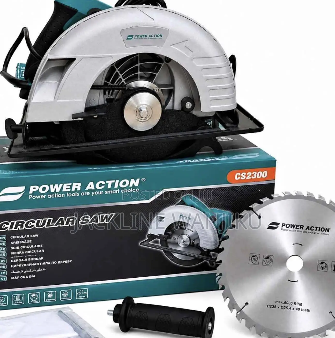 Power Action Circular Saw 9"
