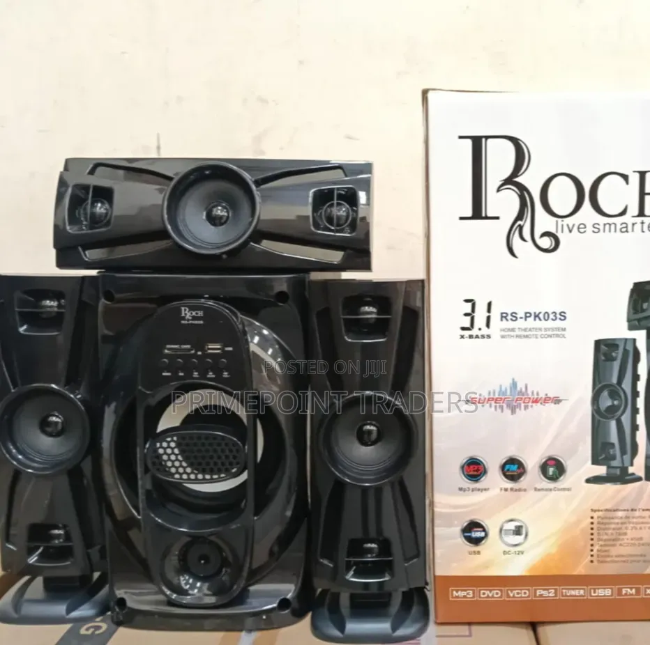 ROCH 3.1CH Multimedia Home Theatre System – Immersive Audio Experience