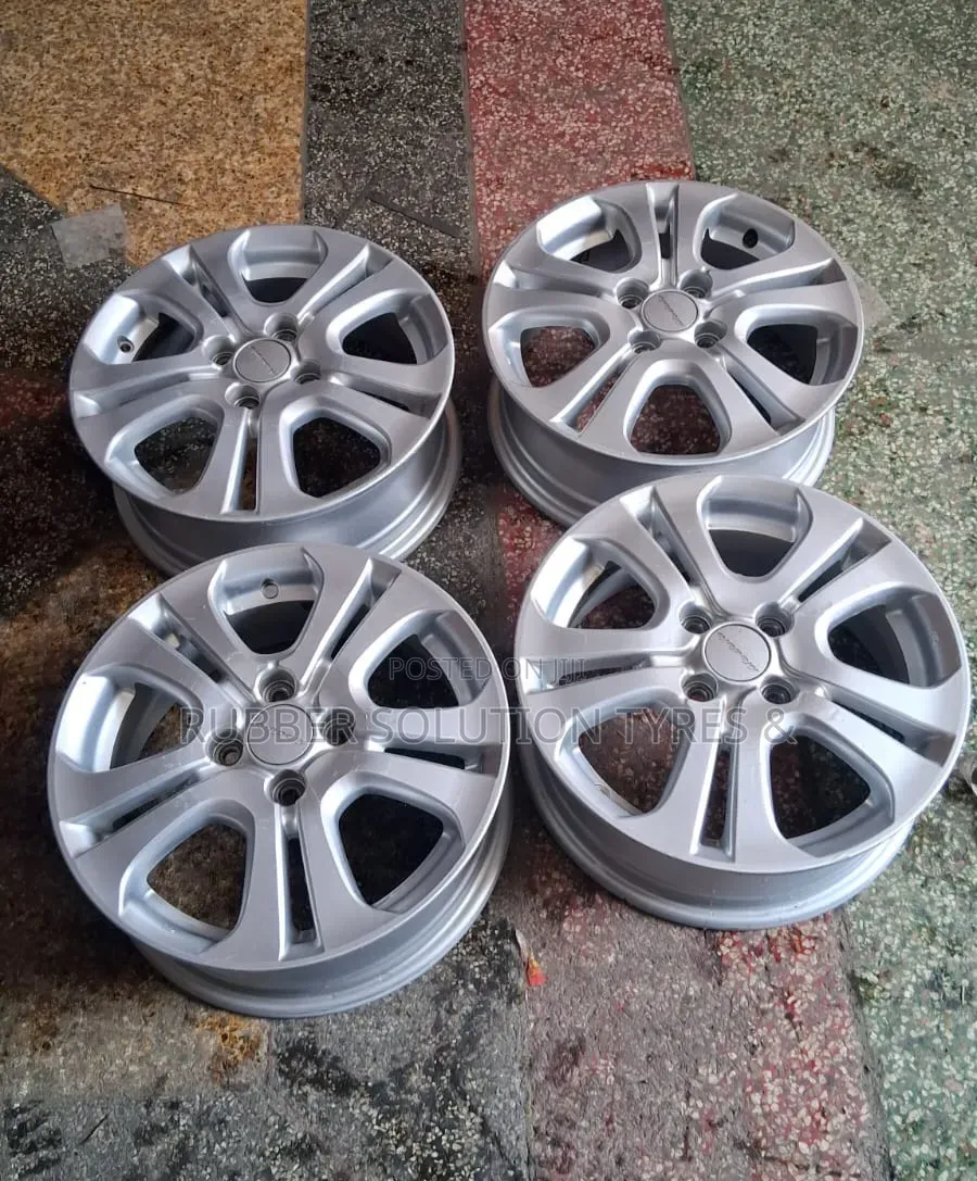 Rims Size 15 Inches 4 Holes Ex Japan Original Set