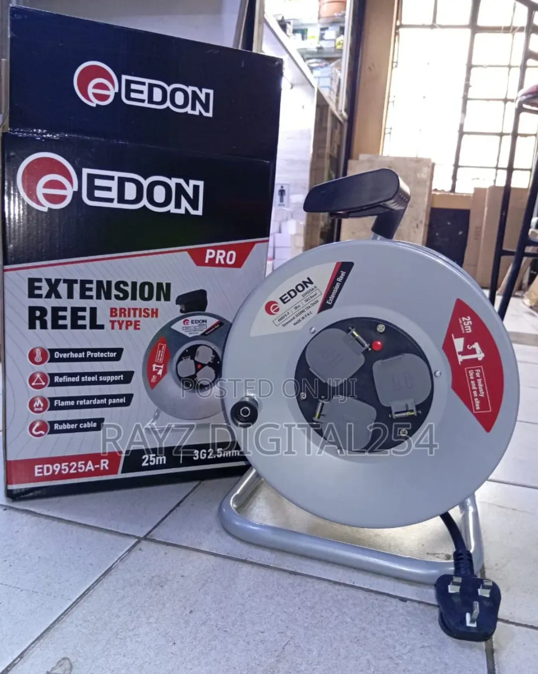 High Quality 2.5mm 25 MTRS Edon Extension