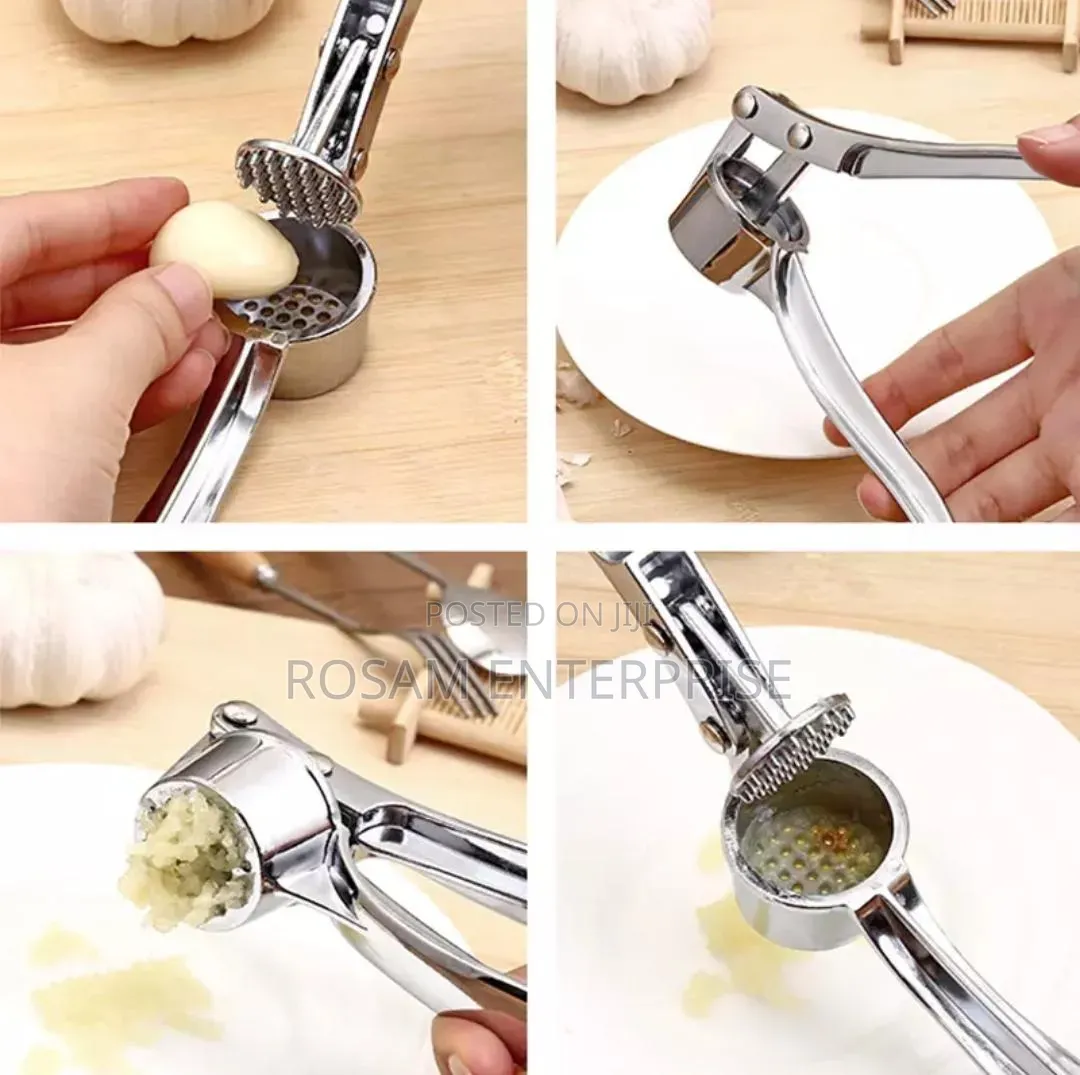 Stainless Steel Garlic Crushe