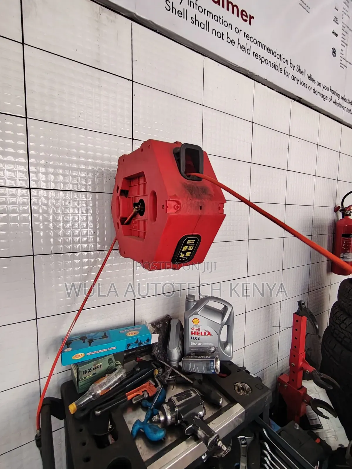 Automatic Retract High Quality Air Pressure Reel Kit Sunshine Italy