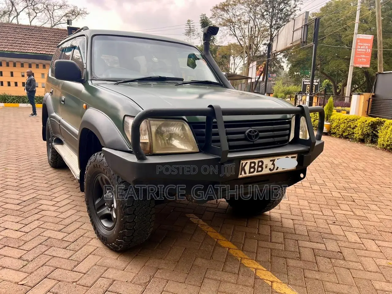 Toyota Land Cruiser Prado 3.0 D-4D 5dr 2001 Green