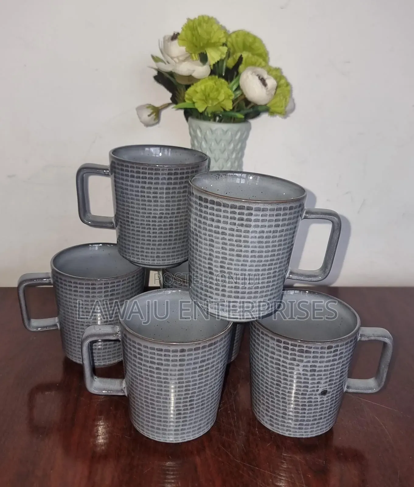 Grid Coffee Mugs