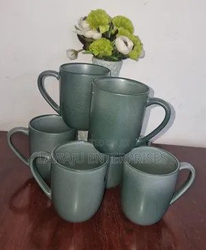 Green Coloured Mugs