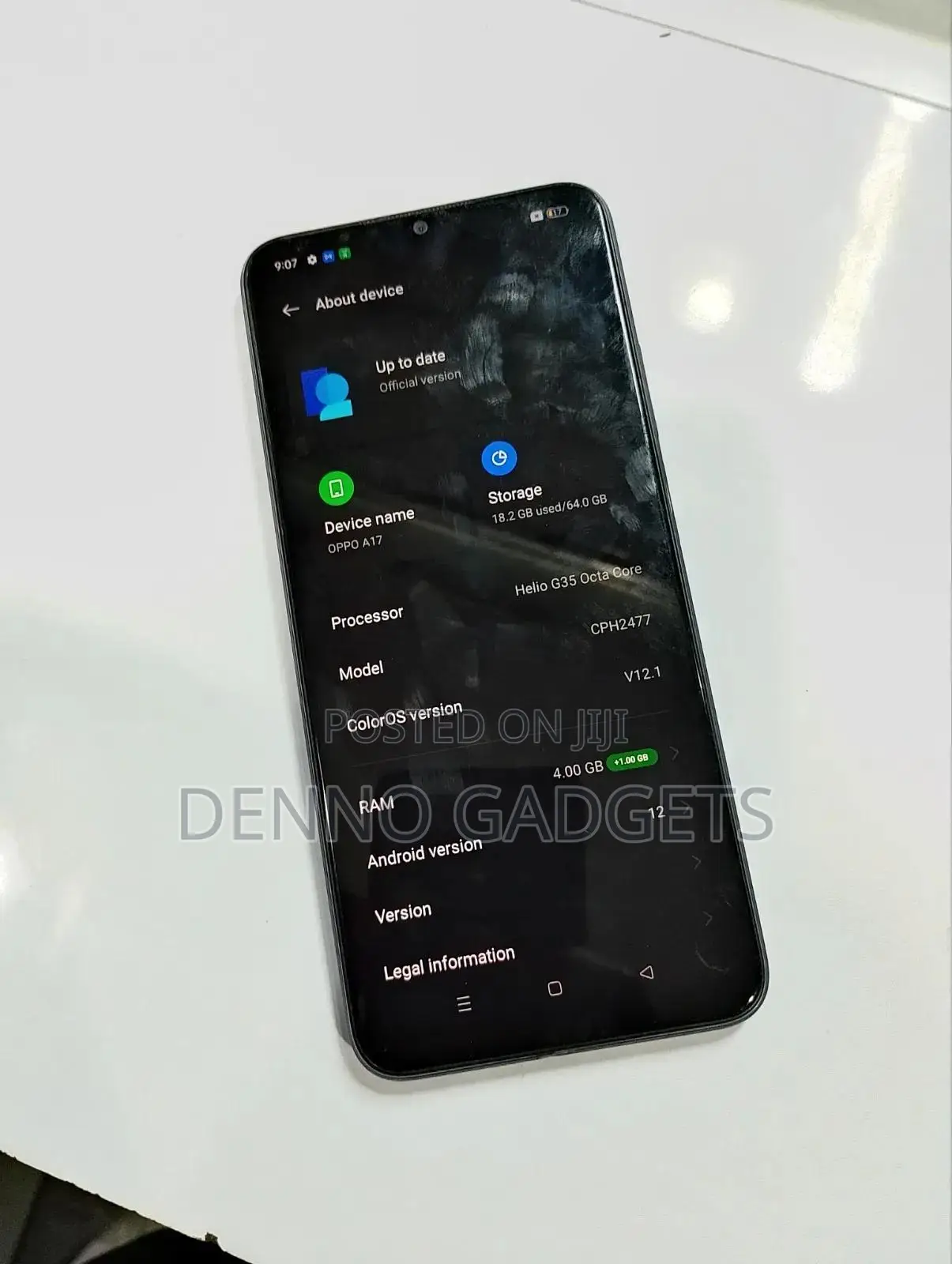 Oppo A17 64 GB Blue