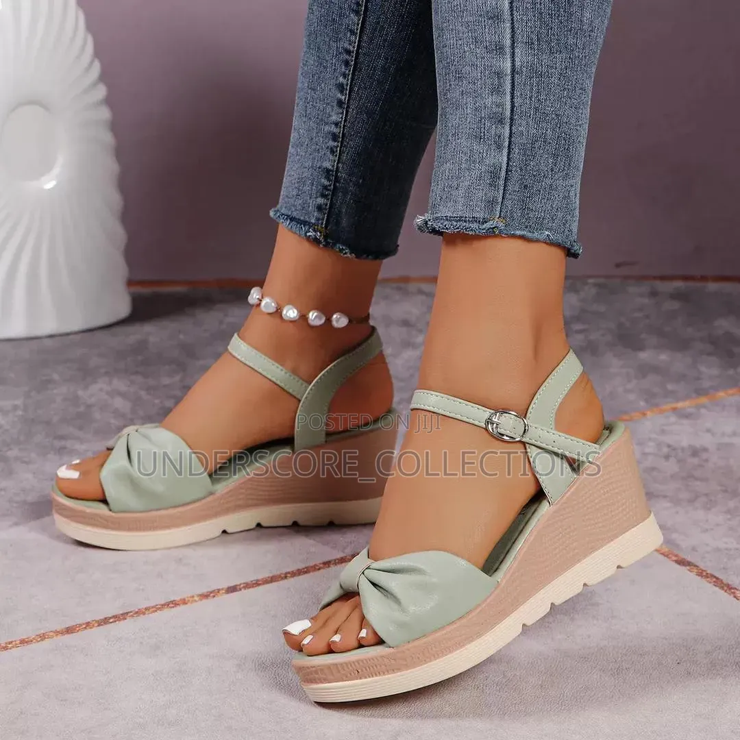 Executive Multi Colour Wedge Shoes