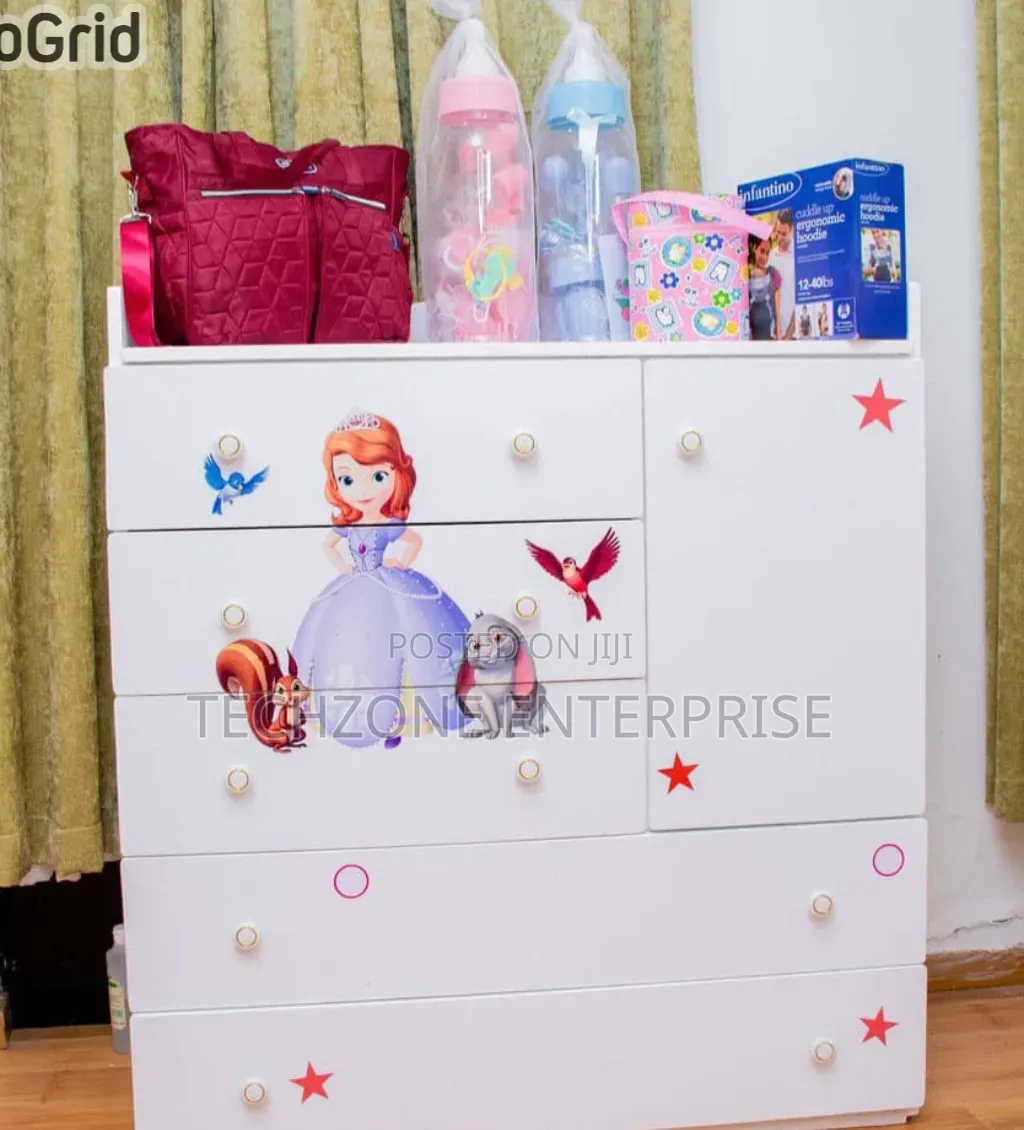 New Born Kids/Baby Chest of Drawers Cabinet , Cartoon Themed,,