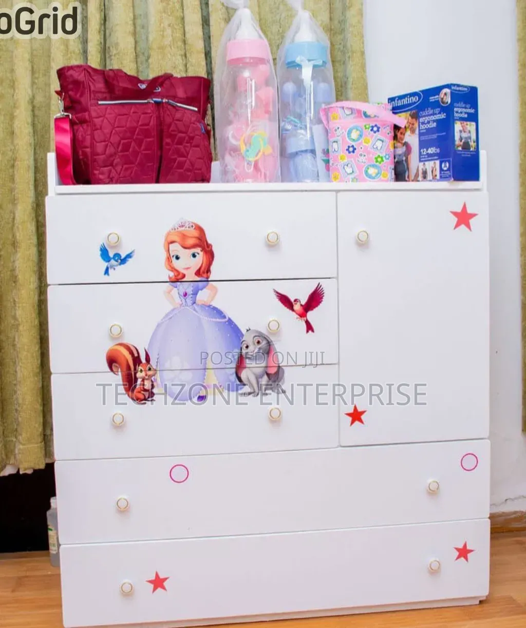 New Born Kids/Baby Chest of Drawers Cabinet , Cartoon Themed,,