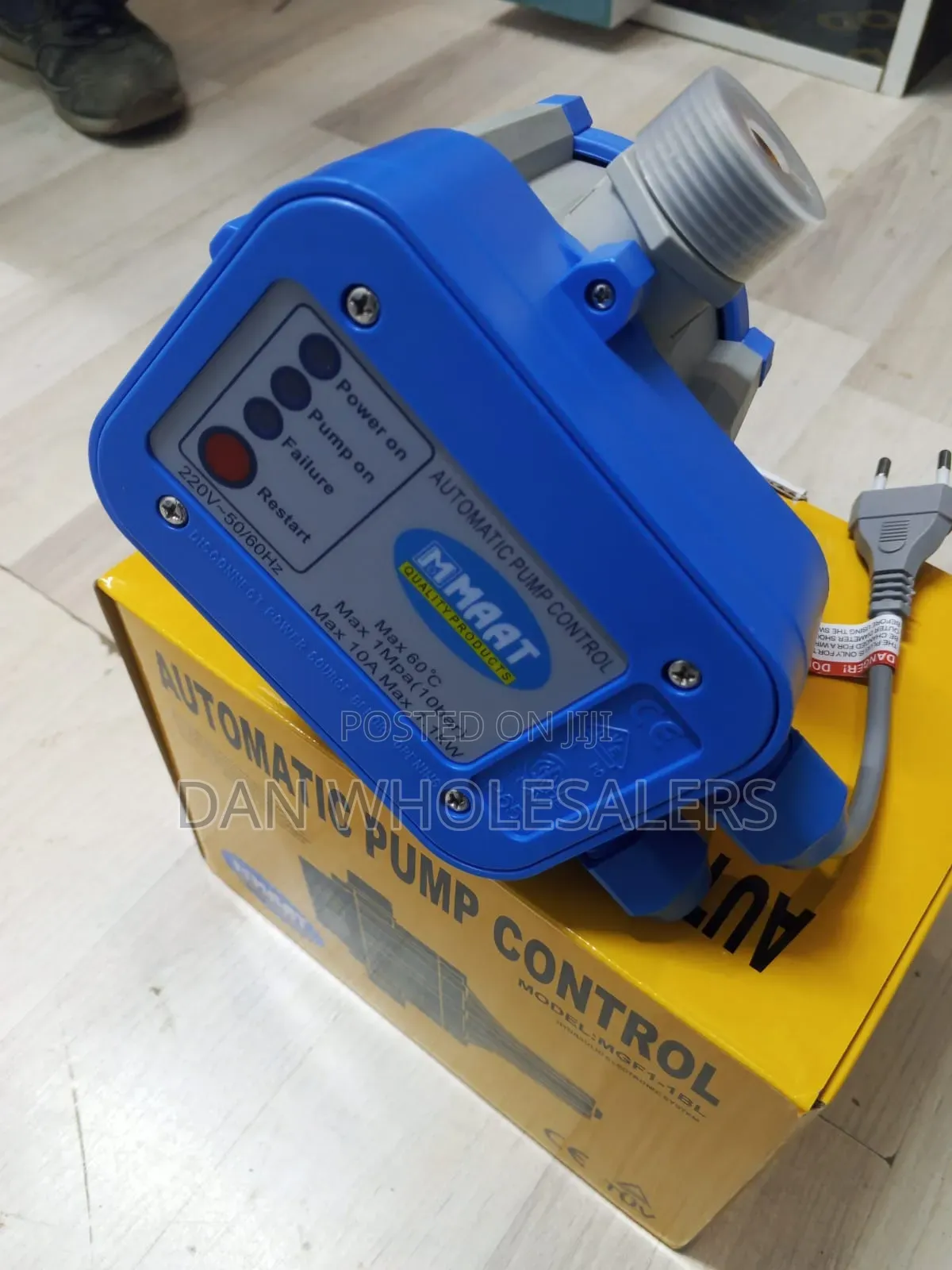 Automatic Pump Control 1.1kW 10A Pressure Switch