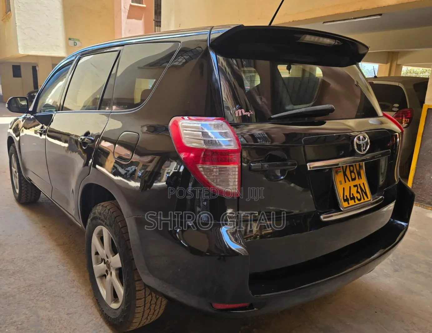 Toyota Vanguard 2007 Black