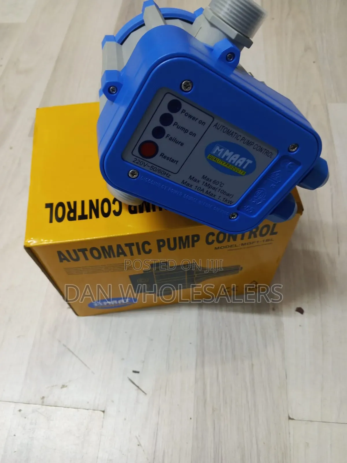 Automatic Pump Control 220V 10A 1.1kW IP65