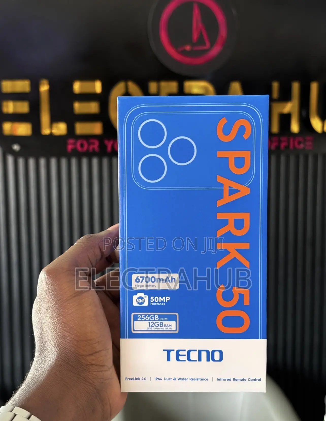 New Tecno Spark 50 128 GB Black