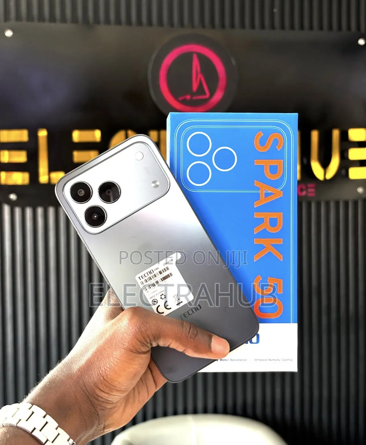 New Tecno Spark 50 128 GB Black
