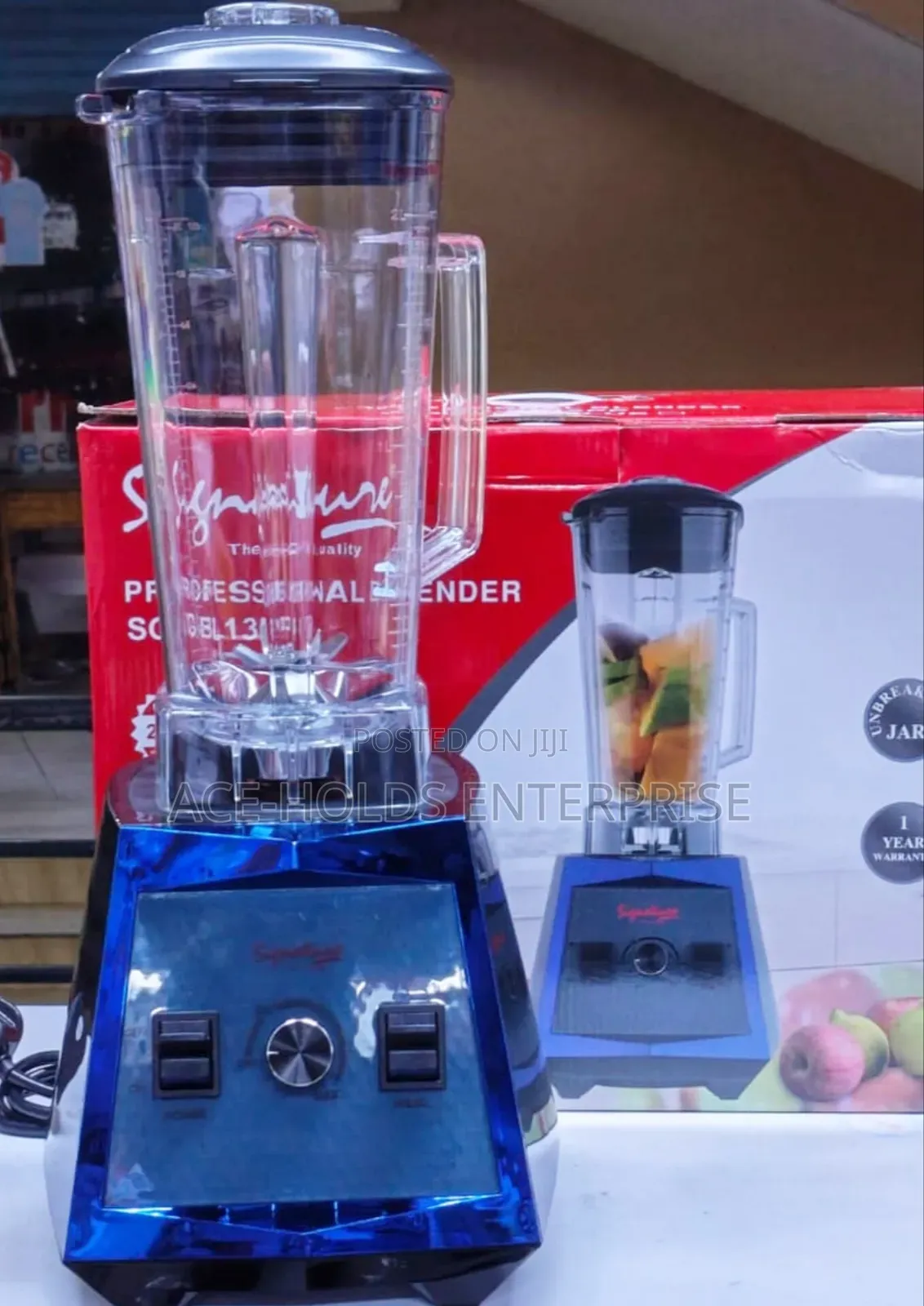 SIGNATURE Commercial Blender 2000Watt 2.0 Litres Unbreakable Jug