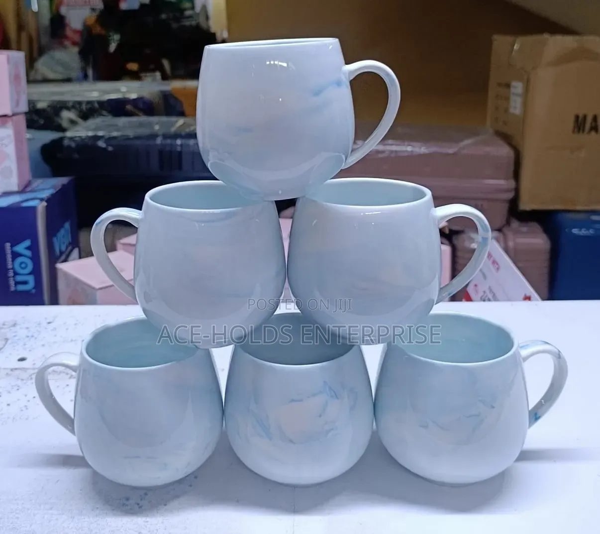 RESTOCKED Pot-Like Beautiful Coffee/ Tea Mug Capacity 470ml Ceramic