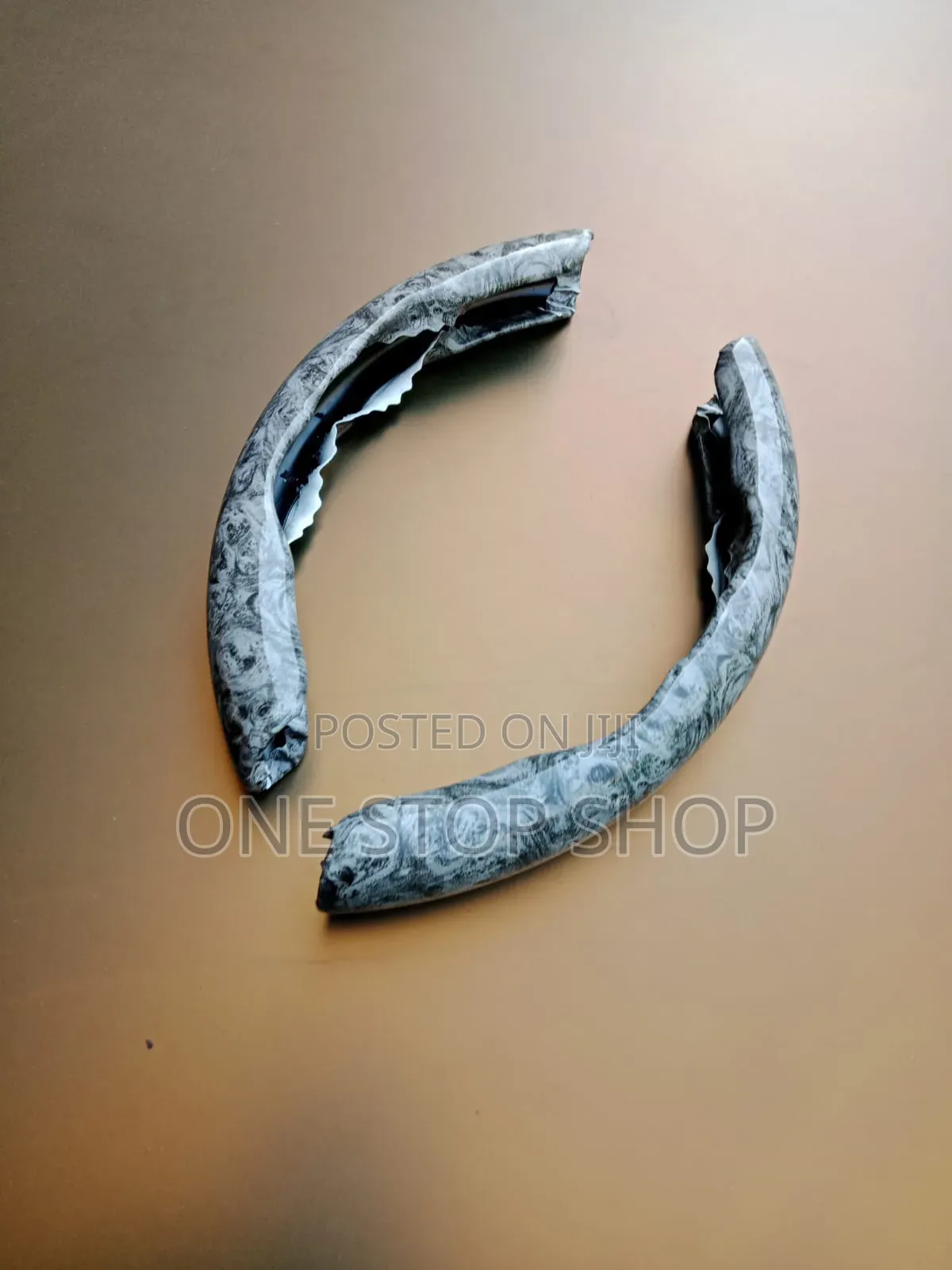 Ultrathin 2pc Clip on Protective Left&right Steering Wheel Cover