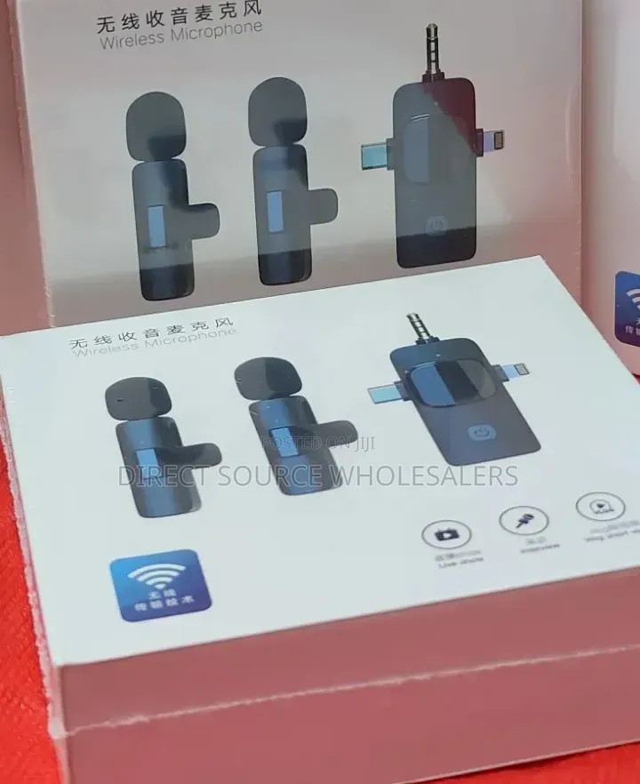 Wireless Mic for Vlogging, Podcasts Online Teaching