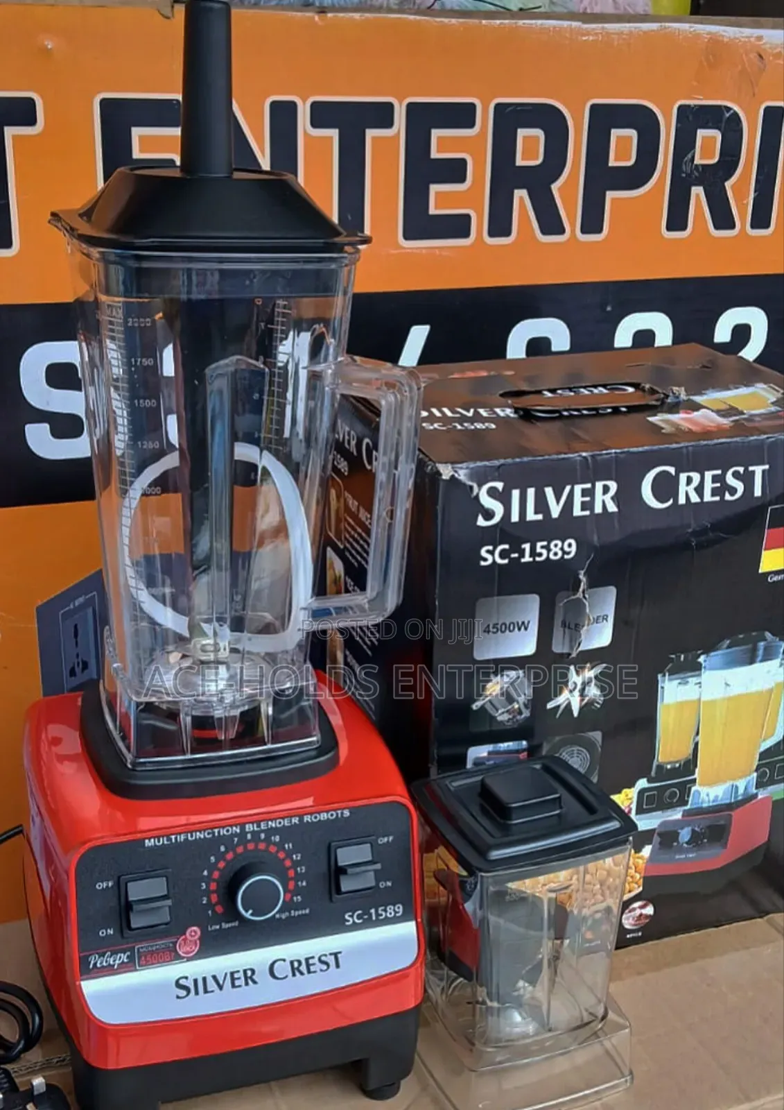 Silvercrest Commercial HD 2in1 Blenders - Grinder Jar