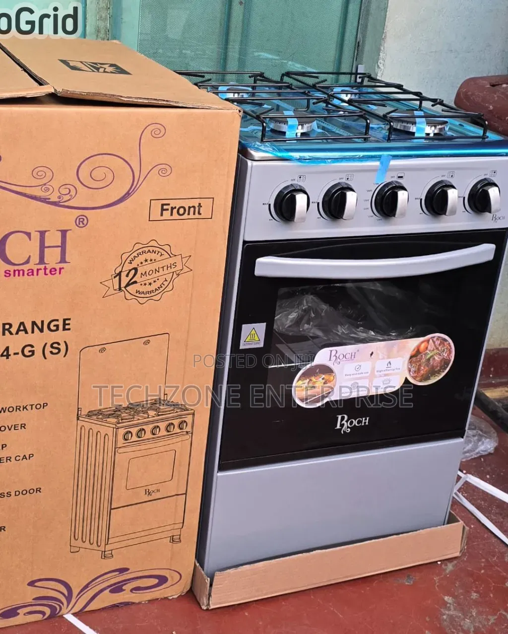 Roch 50*55cm Full Gas Standing Cooker With Gas Oven,,