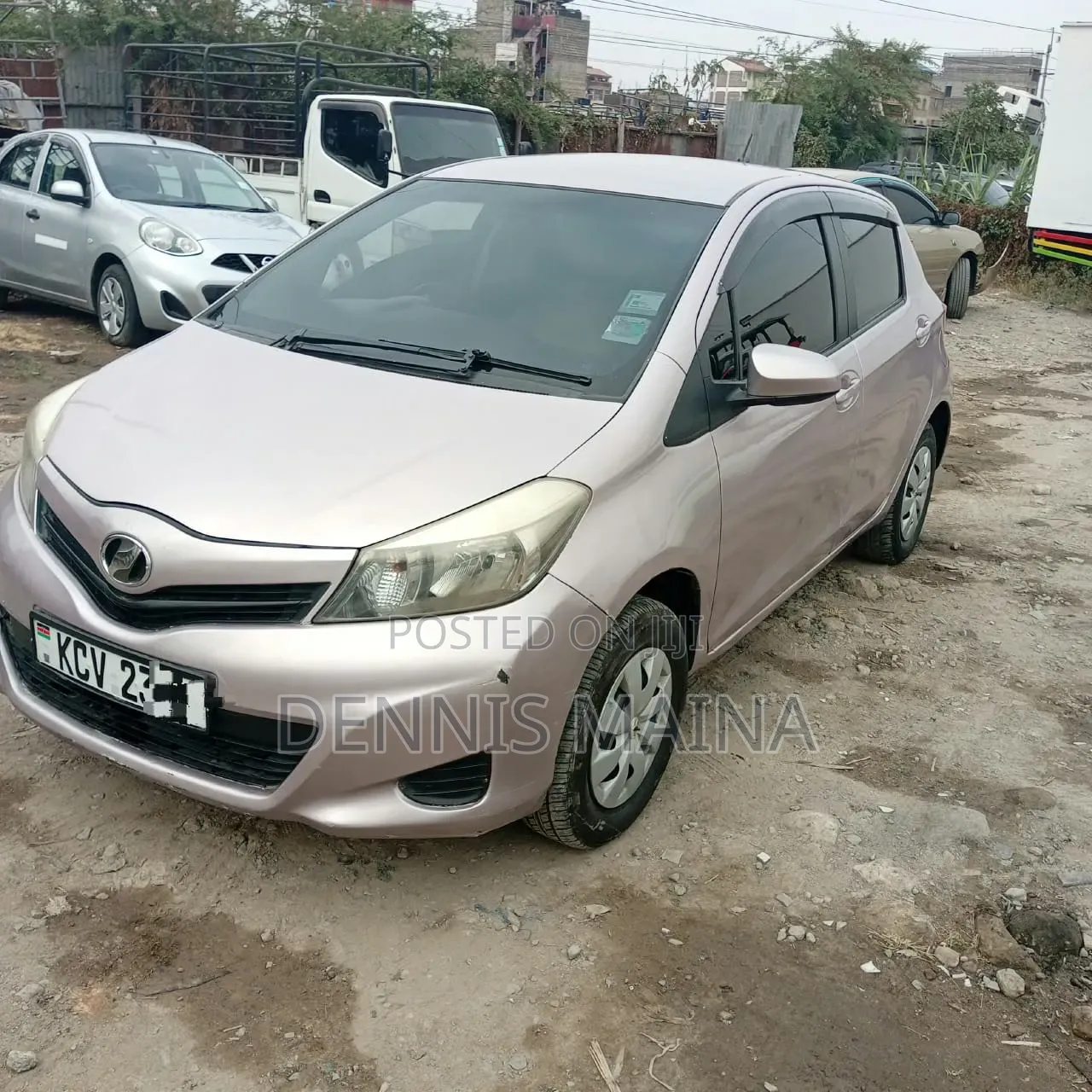 Toyota Vitz 2012 Pink
