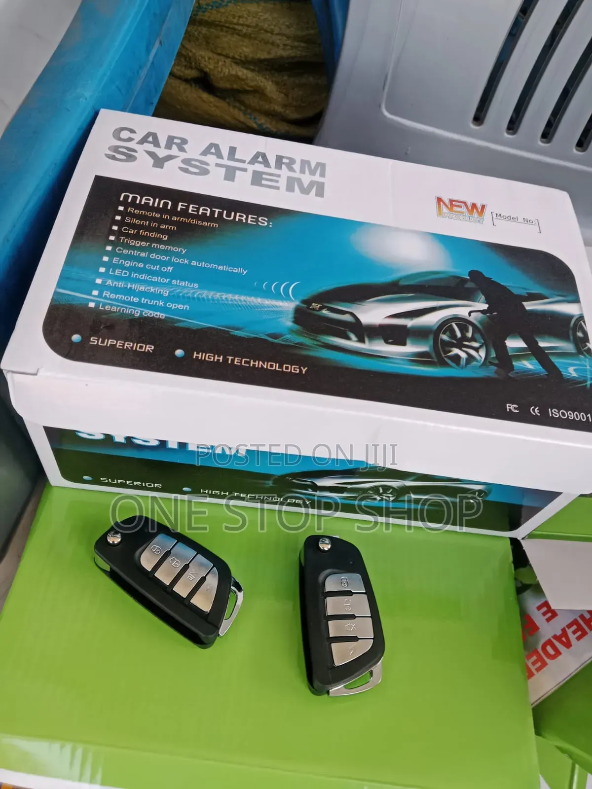 Car Alarm With Central Door Locking Automation