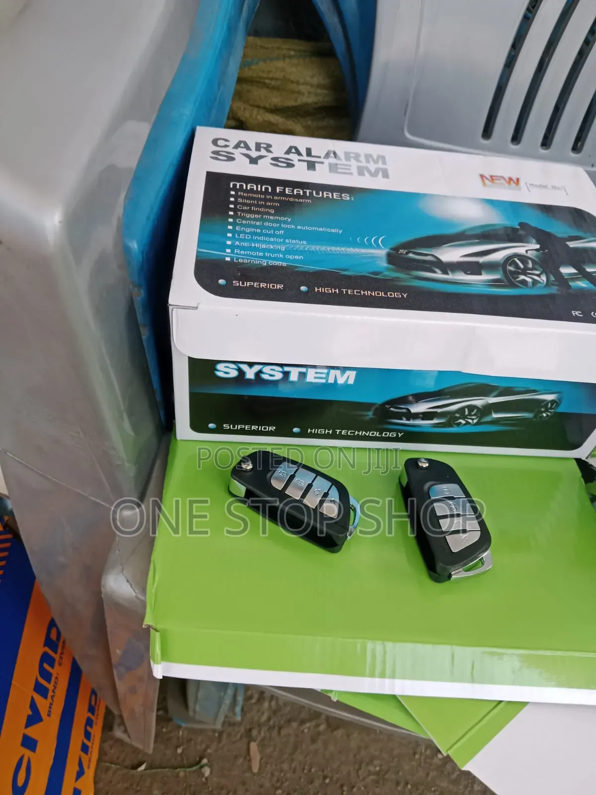 Car Alarm With Central Door Locking Automation