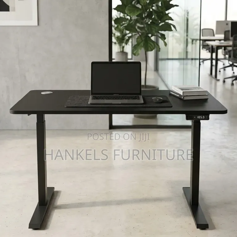 Electric Adjustable Height Desk – Modern Sit and Stand Workstation
