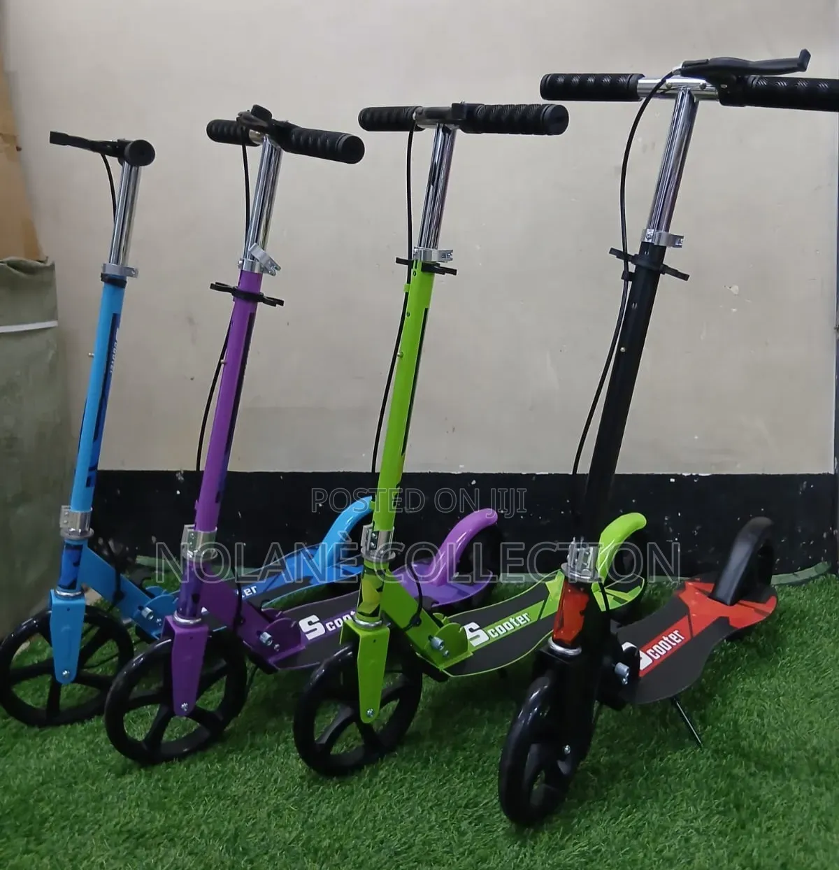 Foldable Metallic Scooter