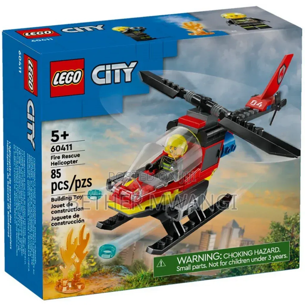 City Fire Rescue Helicopter in Kenya