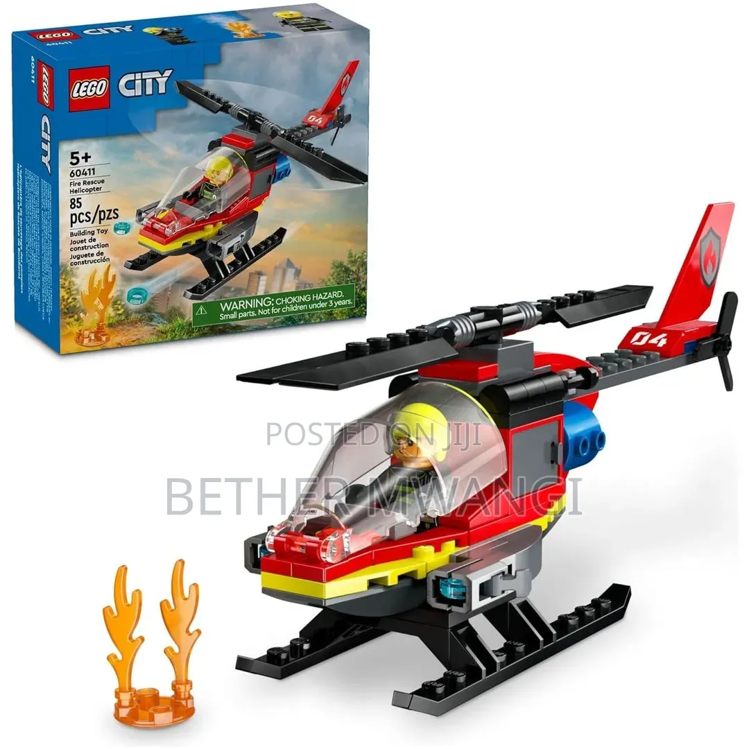 City Fire Rescue Helicopter in Kenya