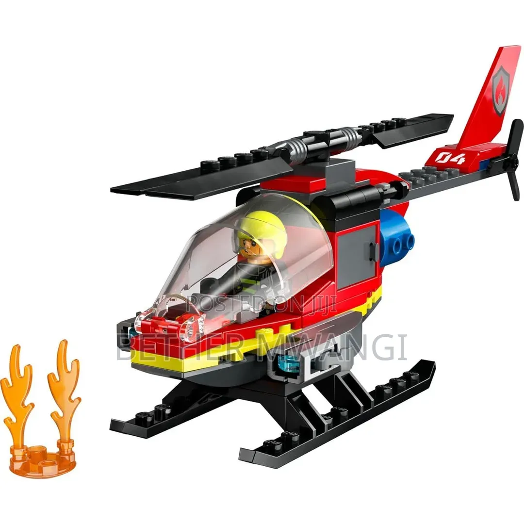 City Fire Rescue Helicopter in Kenya