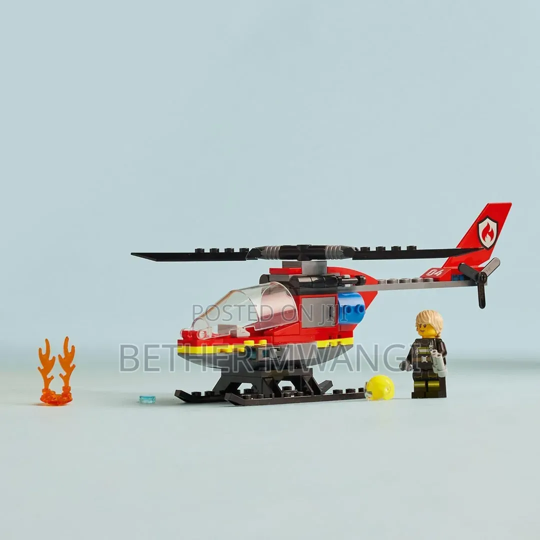 City Fire Rescue Helicopter in Kenya