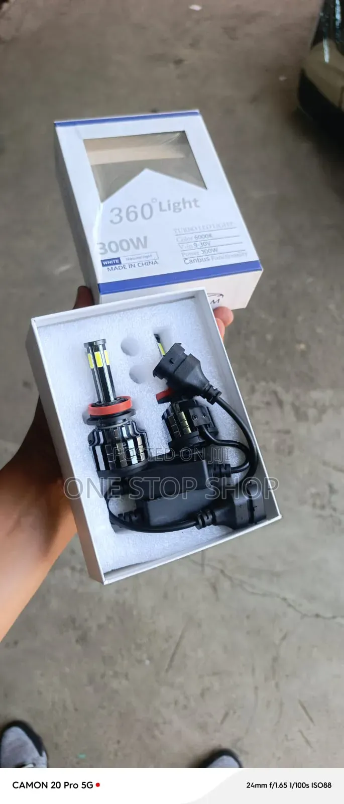 H11 Headlight Bulb With Cooling Fan & CNbus Functionality