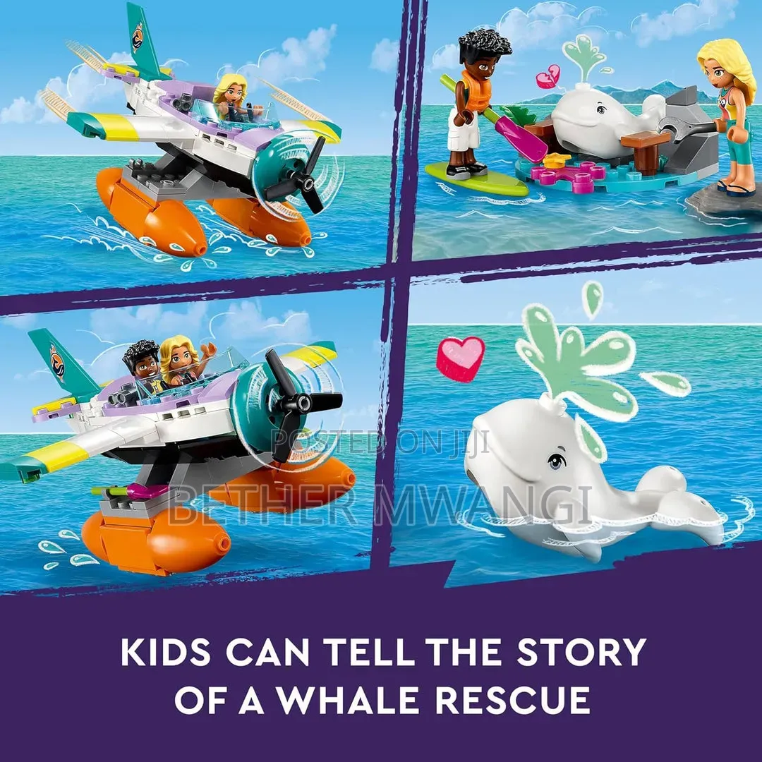 Lego Friends Sea Rescue Plane in Kenya