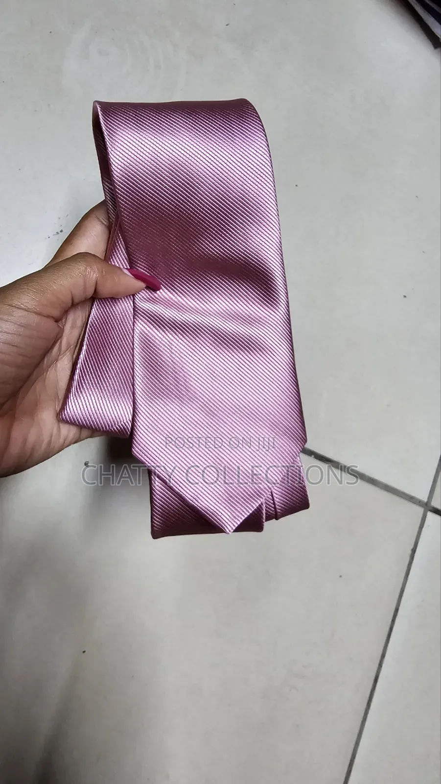Dusty Pink Men Ties