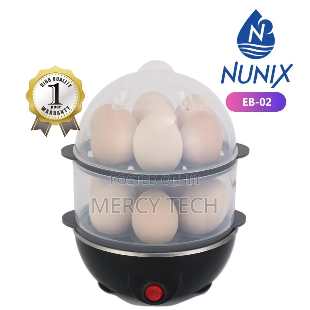 Nunix Egg Boiler Double  EB02 12Eggs
