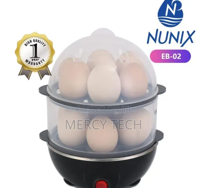Nunix Egg Boiler Double  EB02 12Eggs