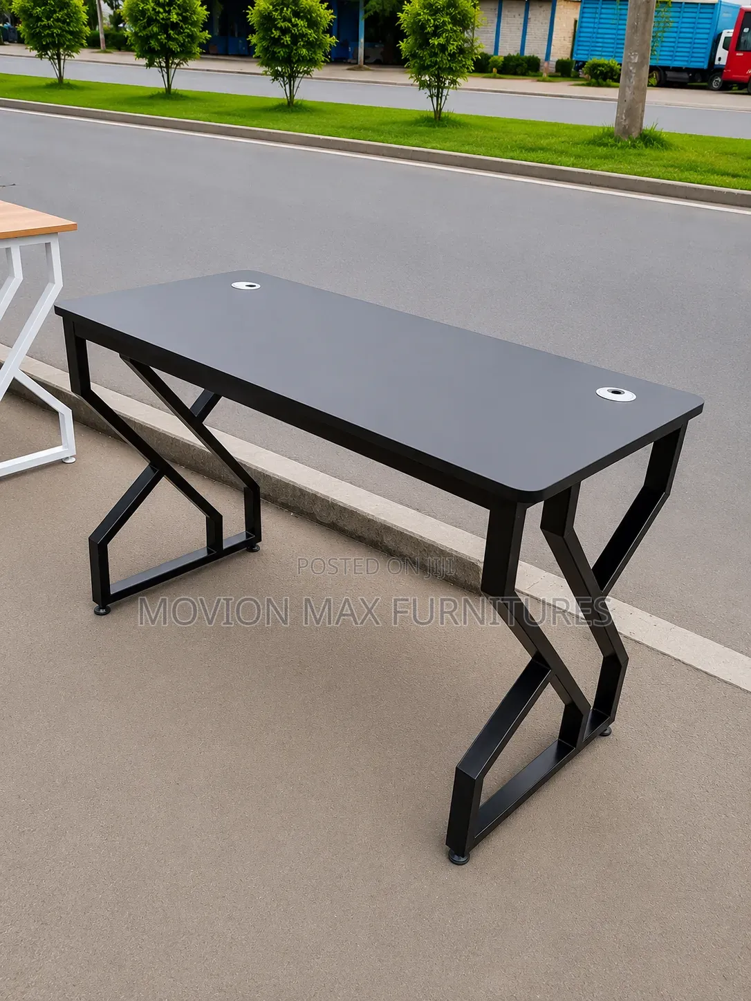 Black Office Table/Mordenly Table