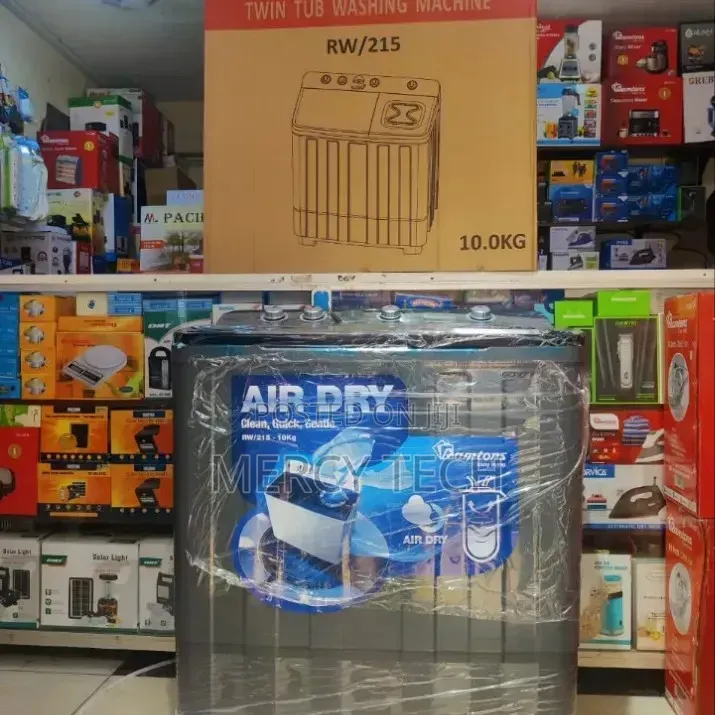 Ramtons Washing Machine Twin Tub 10kg With Air Dryer RW215